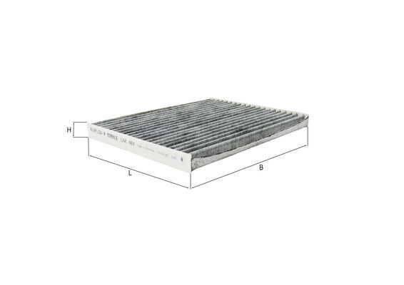 Mahle LAK464 Filter, cabin air - 2