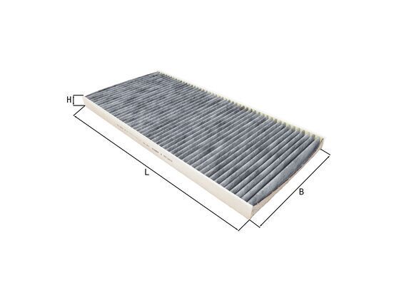 Mahle LAK62 Filter, cabin air - 1