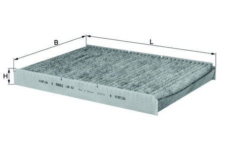 Mahle LAK63 Filter, cabin air - 1