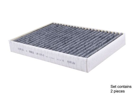 Mahle LAK675/2/S Filter, cabin air - 2