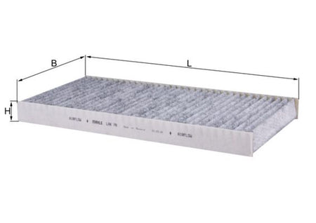 Mahle LAK78 Filter, cabin air - 1