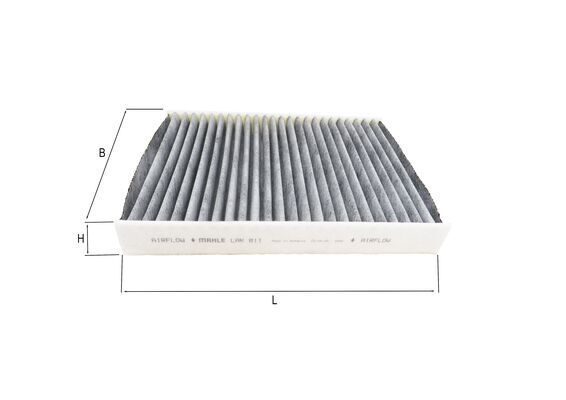 Mahle LAK811 Filter, cabin air - 2