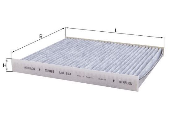 Mahle LAK813 Filter, cabin air - 1