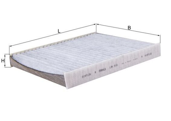 Mahle LAK816 Filter, cabin air - 1