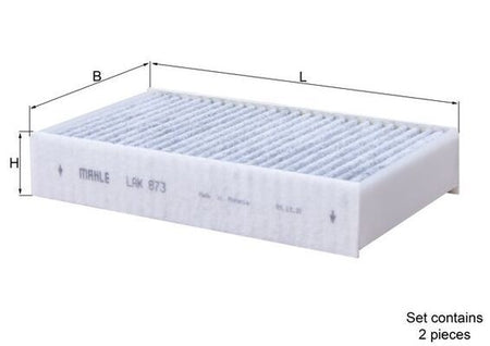 Mahle LAK873/S Filter, cabin air - 1