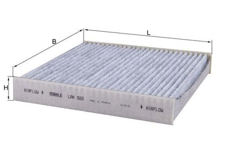 Mahle LAK922 Filter, cabin air - 1
