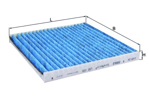 Mahle LAO109 Filter, cabin air - 1