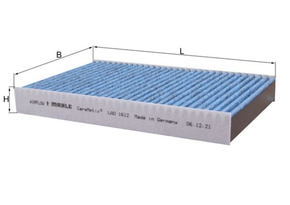 Mahle LAO1612 Filter, cabin air - 1
