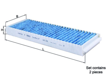 Mahle LAO239/S Filter, cabin air - 1