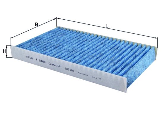 Mahle LAO280 Filter, cabin air - 1