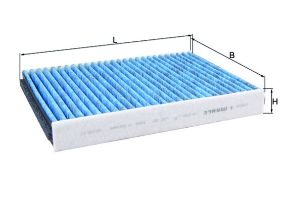 Mahle LAO387 Filter, cabin air - 1