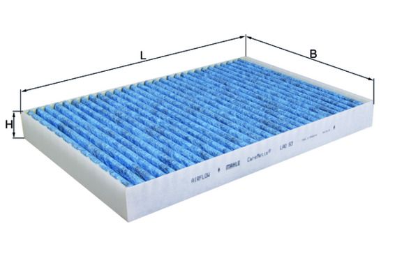 Mahle LAO93 Filter, cabin air - 1