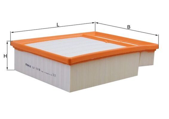 Mahle LX1019 Air Filter - 1