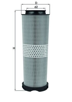 Mahle LX1020/1 Air Filter - 1