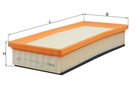 Mahle LX1026 Air Filter - 1