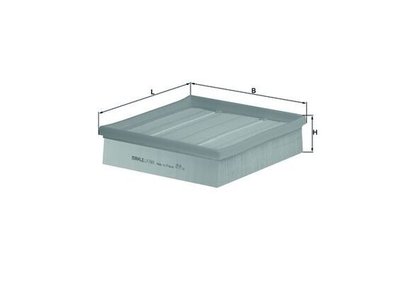 Mahle LX1049 Air Filter - 1