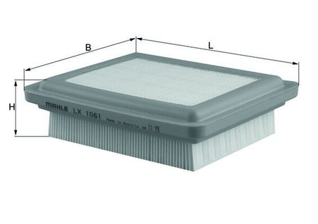 Mahle LX1061 Air Filter - 1