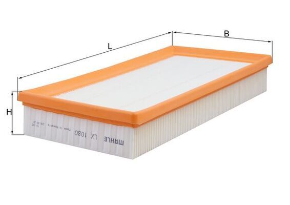 Mahle LX1080 Air Filter - 1