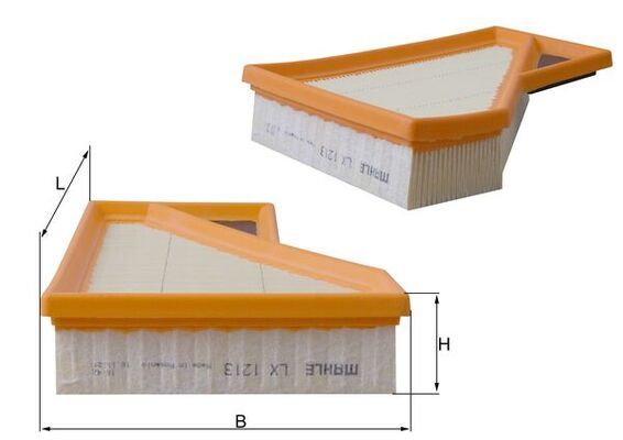 Mahle LX1213 Air Filter - 1