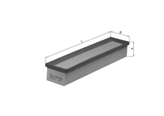 Mahle LX1258 Air Filter - 1