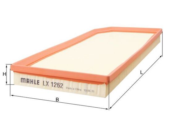 Mahle LX1262 Air Filter - 1