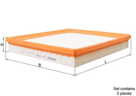 Mahle LX1264/S Air Filter - 1