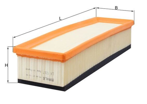 Mahle LX1287 Air Filter - 1