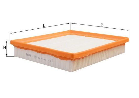 Mahle LX1288 Air Filter - 1