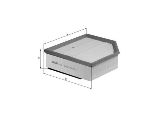 Mahle LX1289/1 Air Filter - 1