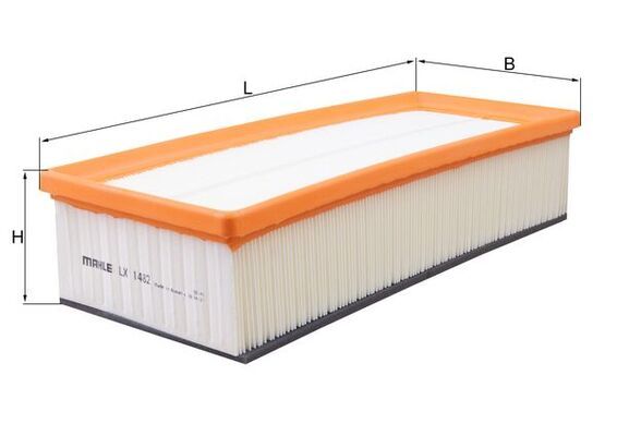 Mahle LX1482 Air Filter - 1