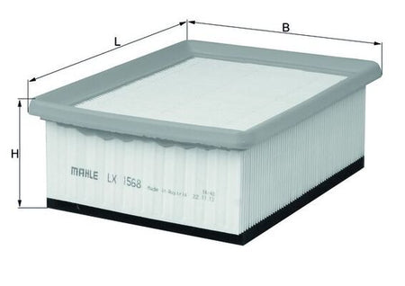 Mahle LX1568 Air Filter - 1