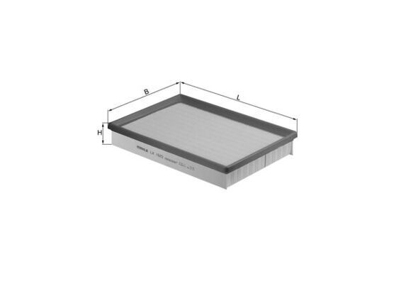 Mahle LX1572 Air Filter - 1