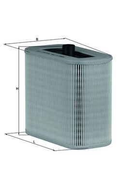 Mahle LX1590 Air Filter - 1