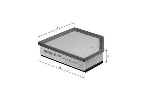 Mahle LX1593/2 Air Filter - 1