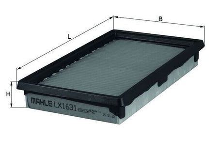 Mahle LX1631 Air Filter - 1
