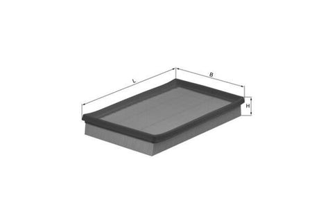Mahle LX1633 Air Filter - 1