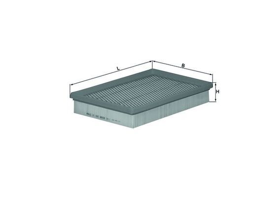 Mahle LX1661 Air Filter - 1
