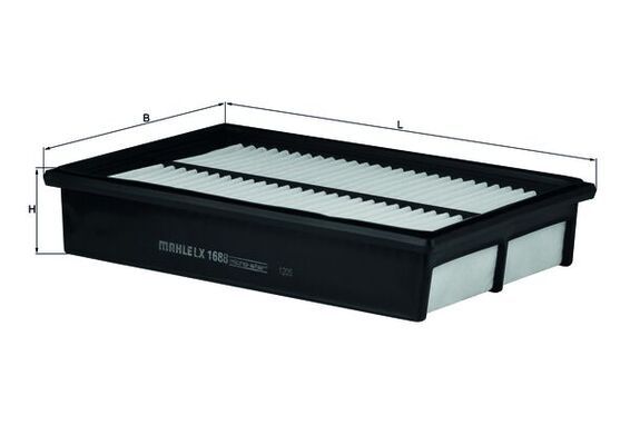 Mahle LX1688 Air Filter - 1
