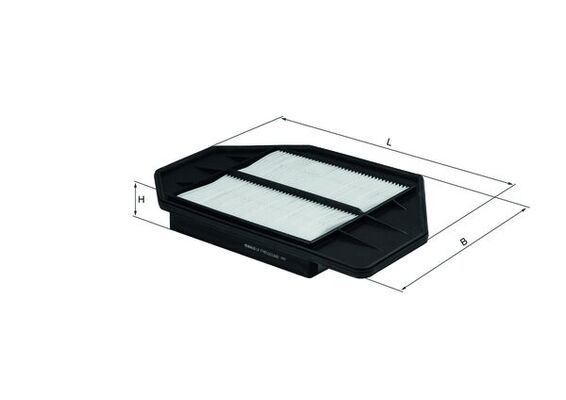 Mahle LX1742 Air Filter - 1