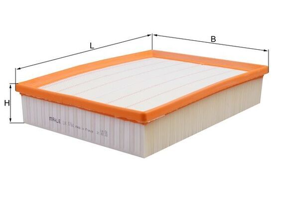Mahle LX1764 Air Filter - 1