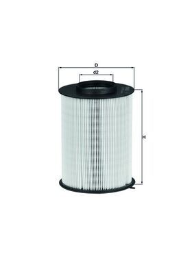 Mahle LX1780/3 Air Filter - 1