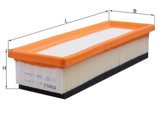 Mahle LX1827 Air Filter - 1