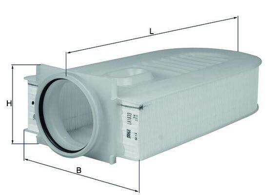 Mahle LX1833 Air Filter - 1