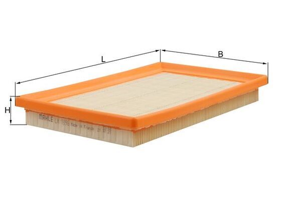 Mahle LX1896 Air Filter - 1