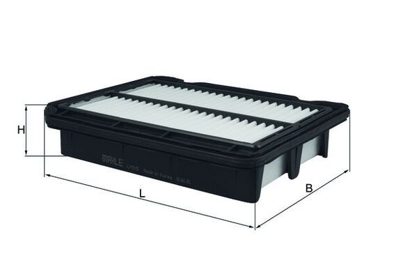 Mahle LX1915 Air Filter - 1