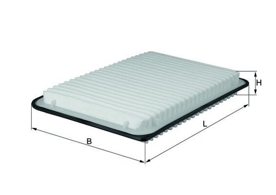 Mahle LX1921 Air Filter - 1