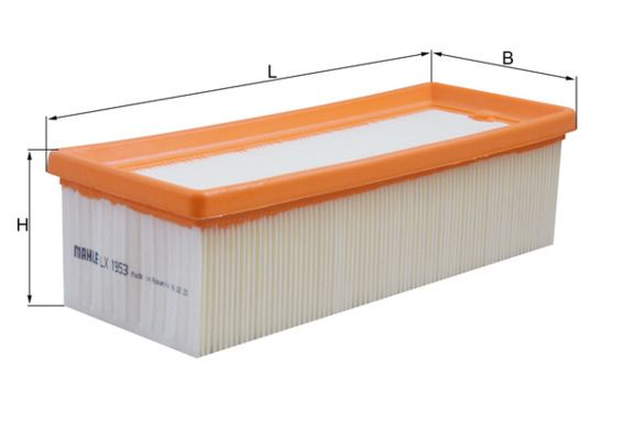 Mahle LX1953 Air Filter - 1