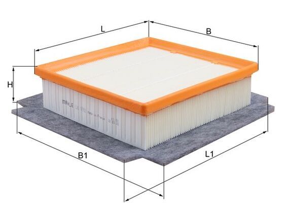 Mahle LX1982 Air Filter - 1