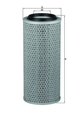Mahle LX200 Air Filter - 1