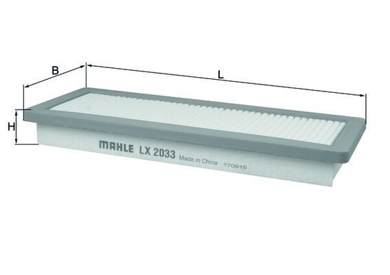 Mahle LX2033 Air Filter - 1